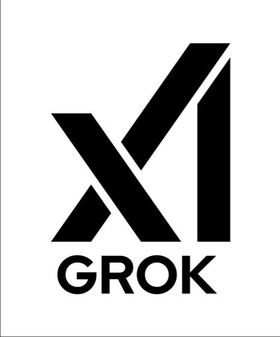 Grok AI logo